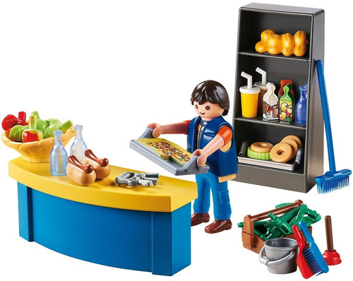 Playmobil 9457 City Life La Cantina Orig Intek Mundo Manias