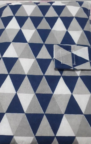 Capa Caderneta Vacinação Fechamento Velcro Triângulo Marinho