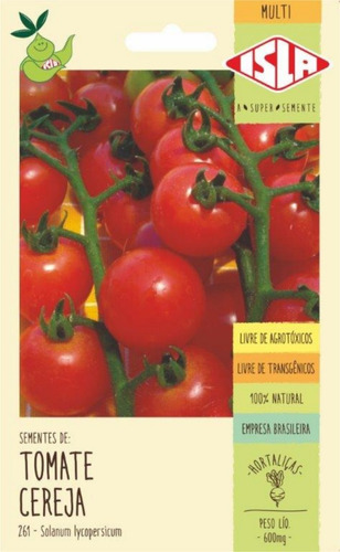 Sementes De Tomate Cereja - Aprox. 250 Sementes