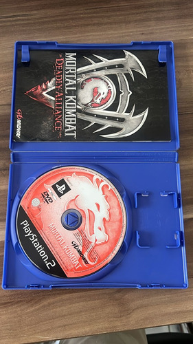 Jogo Mortal Kombat Deadly Alliance Ps2 Original Europeu