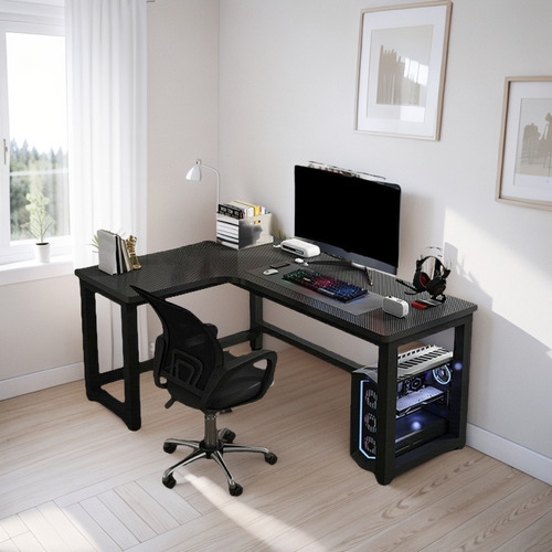 Mesa Escritorio Gamer En Forma De L 160x120 Cm Ultrashopuy