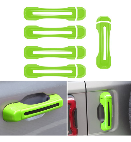 Hihitomorrow Ajuste Para Jeep Door Handle Cover Insert & Jl