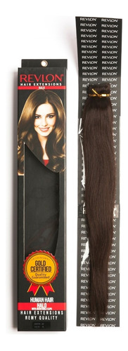 Extensiones Cabello 100% Natural Revlon Halo 18 Col Oscuros Color #2