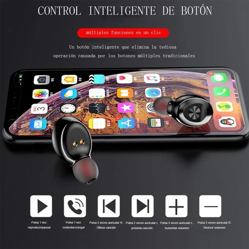 Audífonos Inalámbicos Bluetooth Impermeables Con Pantalla