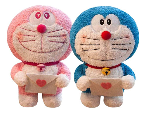 Doraemon Doraemon Doraemon Azul Gordo Pareja Peluche