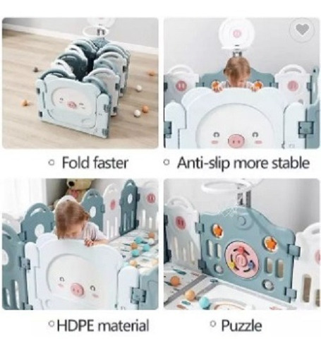 Imagen 2 de 4 de Corralito Para Bebes