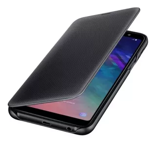 Funda A6 Plus Original Samsung Galaxy Wallet Flip Cover 2018