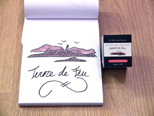 Tinta J.herbin Pluma Fuente - 30 Ml - Terre De Feu