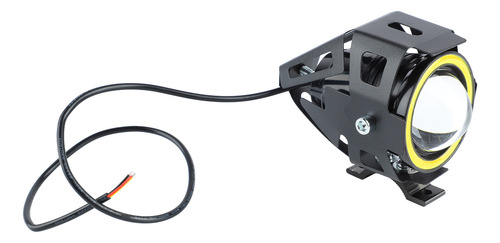 Faro Led Blanco Blanco Para Motocicleta, 4 Modos De Iluminac
