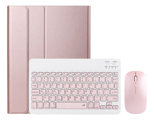 Capa Com Teclado E Mouse Para Samsung Tab A6 10.1 P580 P585