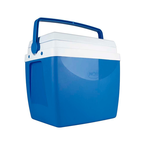 Caixa Térmica Cooler 26 Litros Azul Mor