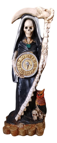 Santísima Muerte De Tiempo 37 Cm Negro