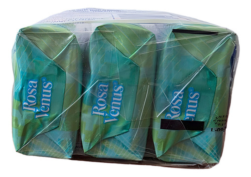 Pack Jabón (barra) Rosa Venus 3x100g Antibacterial