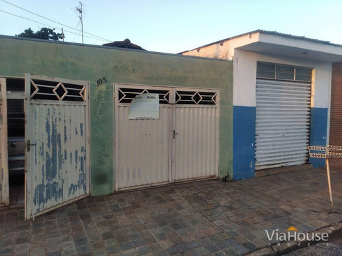Excelente Residencial Com Salão Comercial - Ca3843