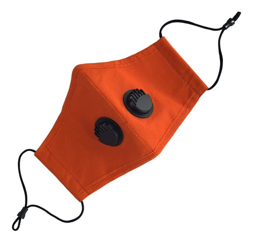 Imagen 1 de 5 de Cubrebocas N95 Lavable Filtro Reusable Valvula Tapaboca