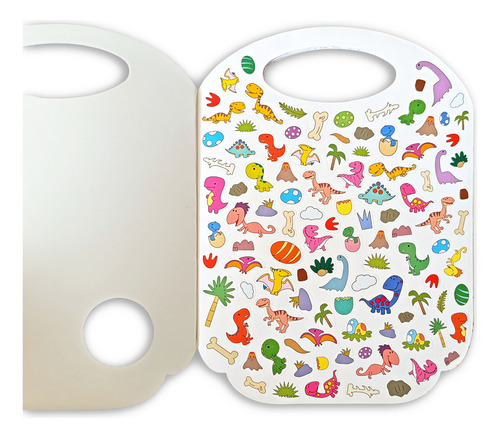 4 Libros Maletitas Infantil Para Colorear Con Stickers