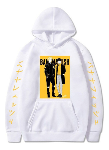 Rt Sudadera Con Capucha Banana Fish Anime Para