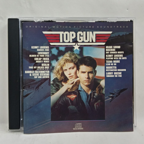Imagen 1 de 2 de Top Gun - Banda De Sonido 1986 Usa Cd La Cueva Musical