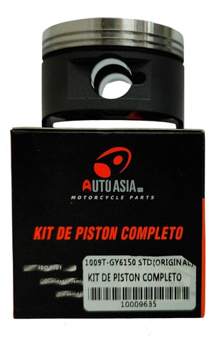 Kit De Pistón Completo Con Falda De Teflón Scooter Std