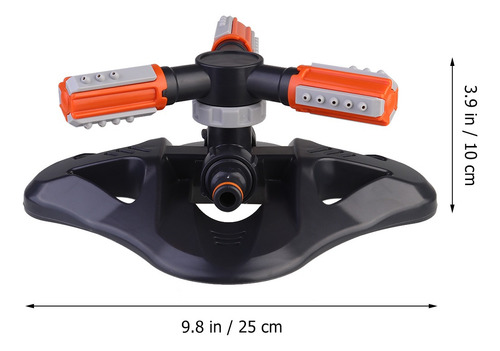 Imagem 4 de 8 de 6pcs Automatic 360 Graus Rotativo Jardim Aspersor Irrigati