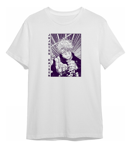 Camiseta Jujutsu Kaisen Gojo Satoru Personalizada Sublimada 