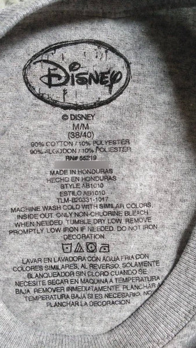 Imagen 3 de 3 de Polo Disney Mickey 100% Original Talla M Nuevo En Stock