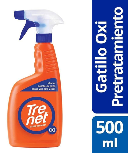 Quitamanchas Gatillo Ropa Trenet Oxi 500 Ml