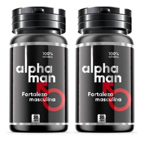 Alphaman Potenciador 100% Natural Efectivo Pack X 02