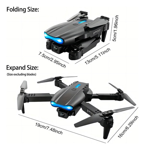 Drone Fpv 4g Con Cámara 4k Para Adultos Quadcopter Auto Retu