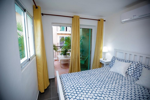 Renta De Apartamento Totalmente Amueblado En White Sands Con Acceso A Playa