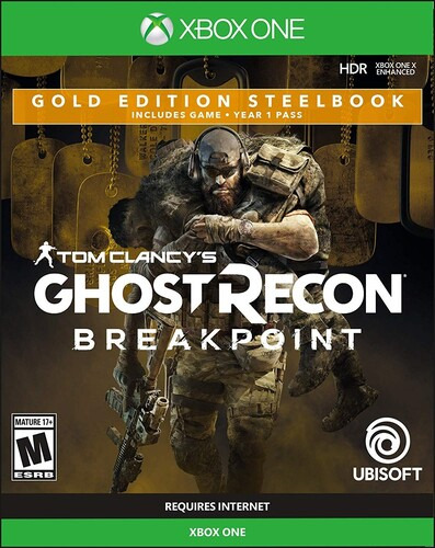 Ghost Recon Breakpoint Steelbook, Edición Dorada