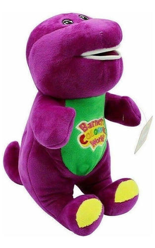 Barney El Dinosaurio Canta Muñeco Peluche Juguete Niños Rega