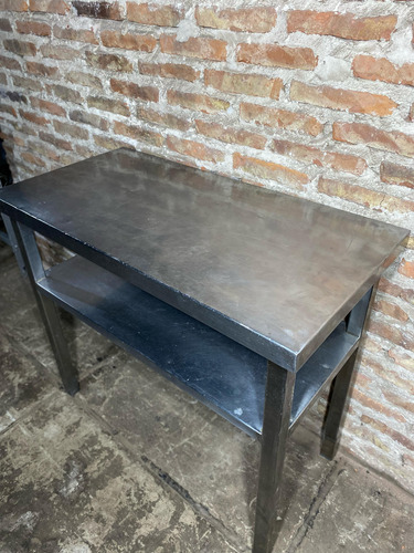Mesa Acero Inoxidable Trabajo Usada Con Envio (Usado)