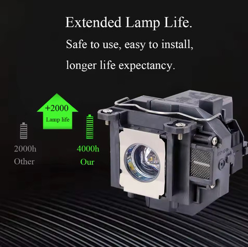 Lámpara Proyector Elplp57 Para Epson Brightlink 450wi 455wi