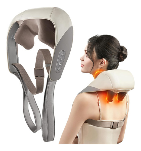 Masajeadores De Cuello Y Hombro Electricos Shiatsu Con Calor