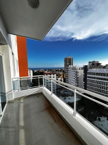 Apartamento Con Linea Blanca En La Esperilla Piso 11 Con Vista Al Mar