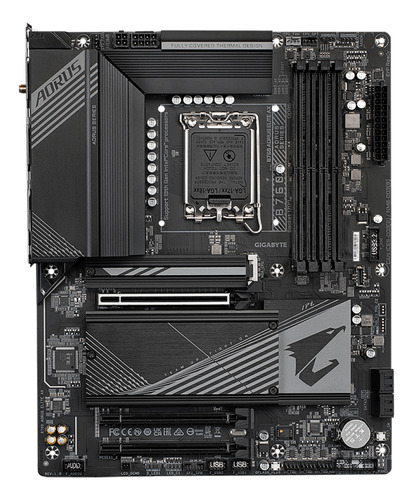 Placa Mãe B760 Aorus Elite Ax Gigabyte Ddr5 Wifi Lga1700 Atx