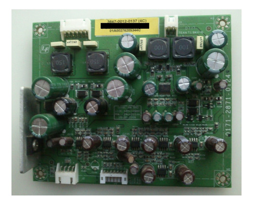 Board Audio Lg 3647-0012-0137 0171-2871-0124 42pc5dc (Usado)