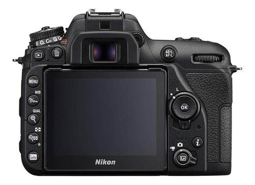 Nikon Kit D7500 + lente 18-140mm ED VR DSLR color negro
