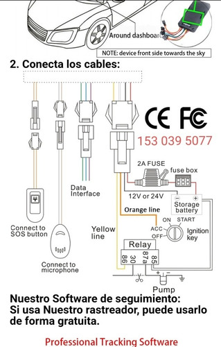 Localizador Rastreador Gps Mot/aut Sinotrack St906 3g C/bat