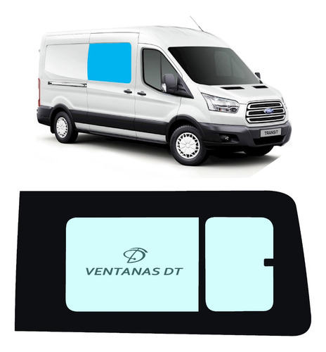 Vidrios Ventanas Ford Transit Vano Utilitario Equipamientos 