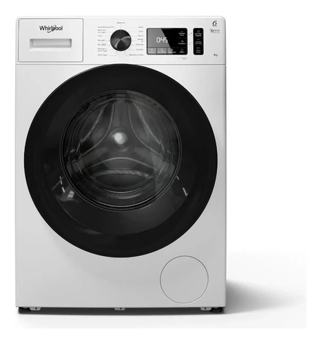 Lavarropas Automático Whirlpool 9kg 1400rpm Inv.bco  Wnq90a