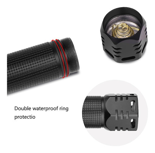 Pantalla De Potencia De Carga De Linterna Potente C Xhp90 Co