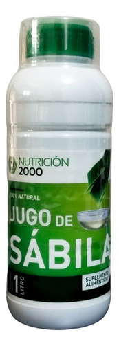 Jugo De Sabila 1lt 100% Natural Nutricion 2000