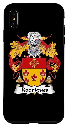 Funda Para iPhone XS Max Rodrigues, Escudo De Armas, Familia