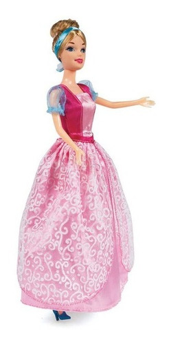 Imagen 2 de 4 de Muñeca Clasica Beauty And The Fashion Party 30 Cm