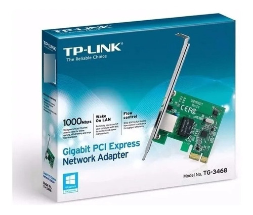 Tp Link Tg-3468 Adaptador De Red Gigabit Pci Express *itech