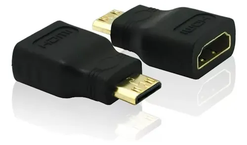 Adaptador Hdmi Hembra A Mini Hdmi Macho Para Celular Tablet