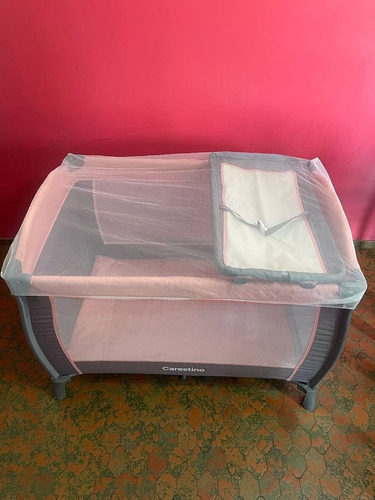Practicuna Bebe Carestino Viena Rosa Gris (Usado)
