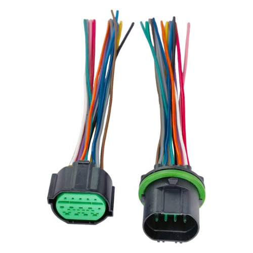 Enchufe Conector Macho Y Hembra 14 Pines